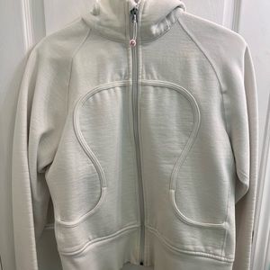 LuluLemon classic full zip scuba sweater women’s size 10